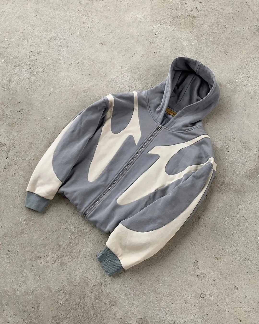 Y2K Hoodie Harajuku Streetwear Retro Patchwork Oversized Y2K Hoodie Harajuku Streetwear Retro Patchwork Oversized