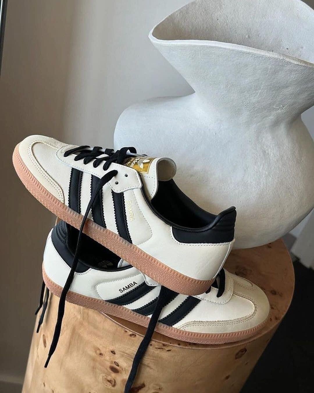 Adidas Samba OG Cream White Sand Strata ID0478 Womens New | eBay