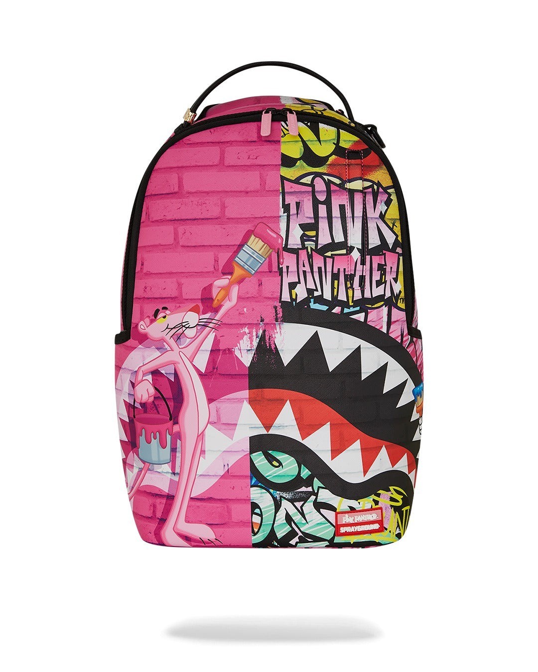 PINK PANTHER SPRAYGROUND バックパック SPRAYGROUND PINK PANTHER HALF PAINTED BACKPACK WITH TAGS