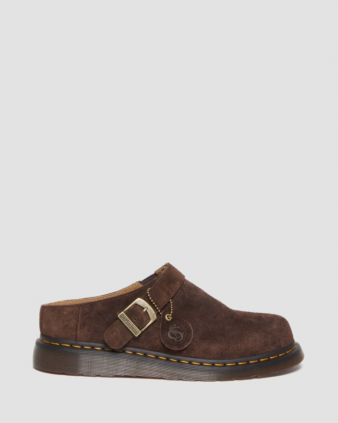 Туфли Dr.Martens ISHAM Suede Dark Brown 30619201 Expedited Dr. Martens