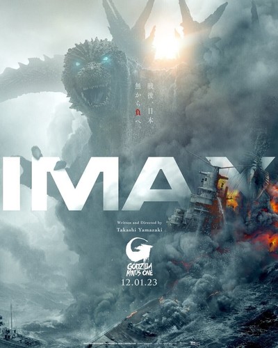 Godzilla Minus One Early Access IMAX 11 x 17 Poster Takashi