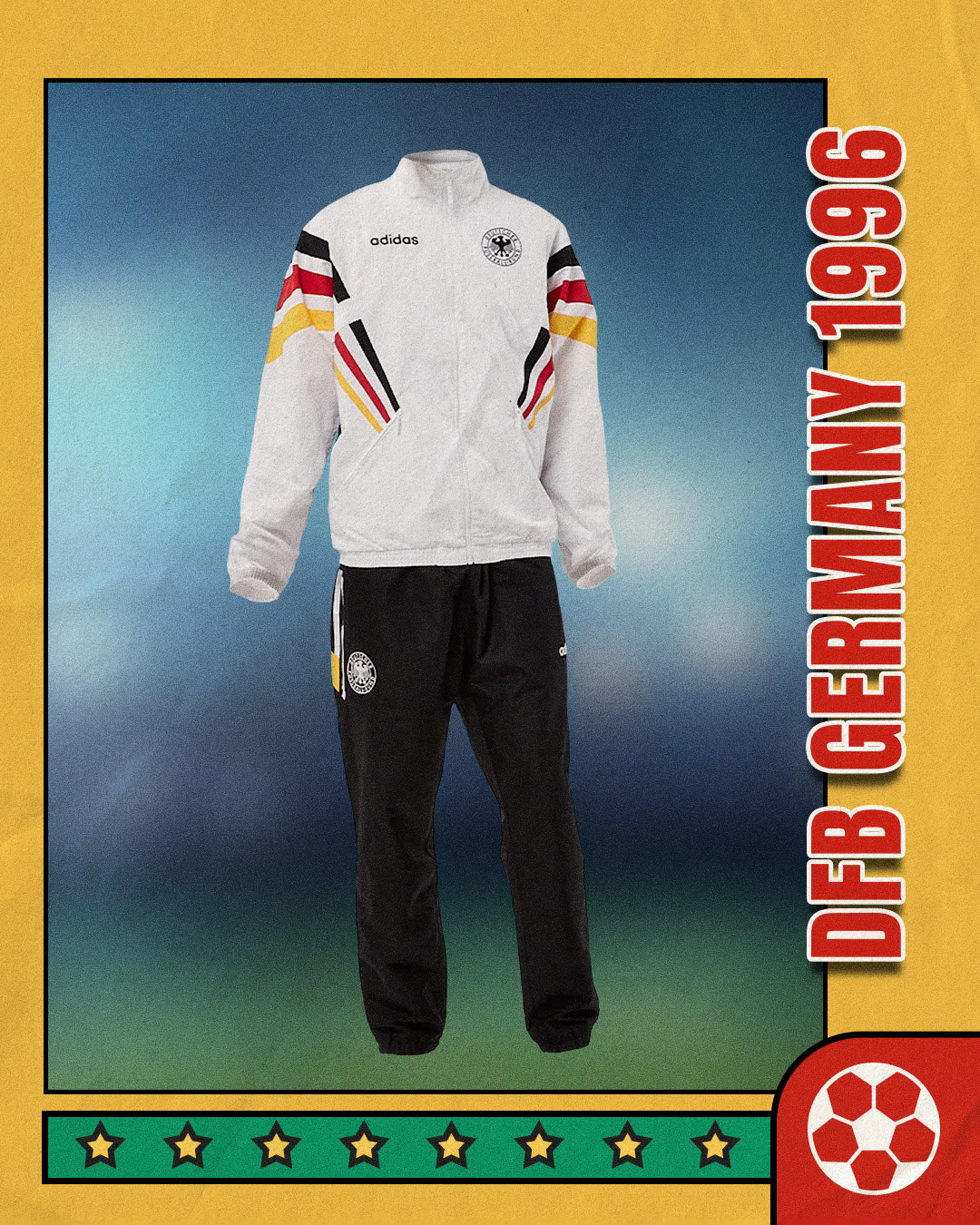 adidas Germany Retro Logo Tracksuit Team Woven Jacket adidas Germany Retro Logo Tracksuit Team Woven Jacket