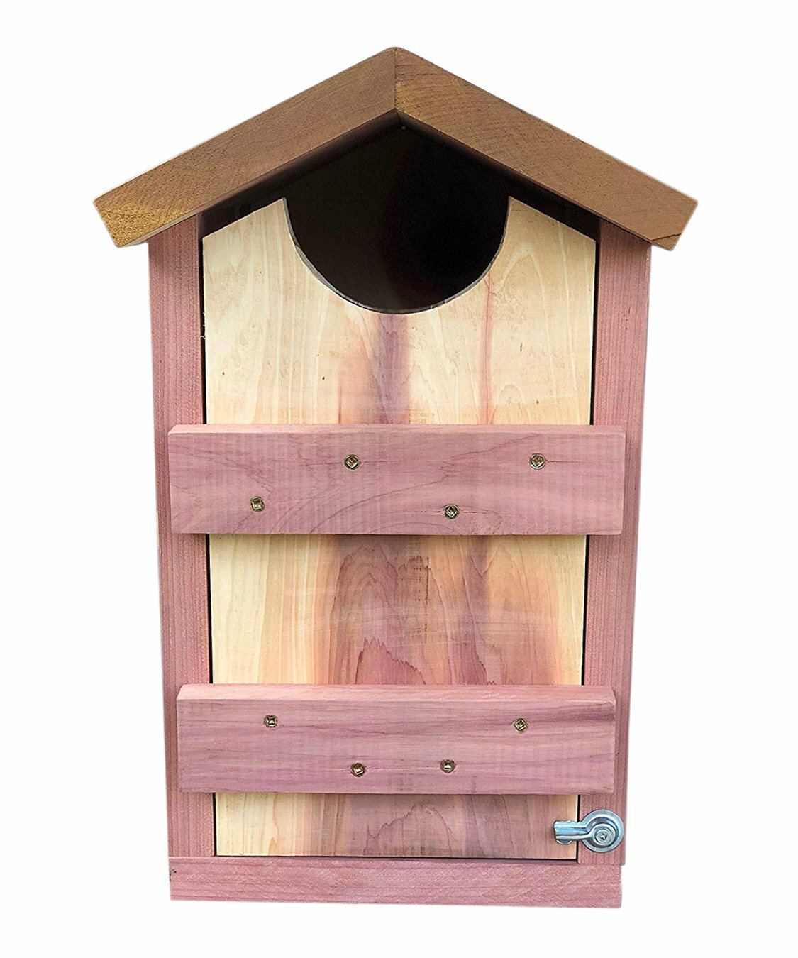 NEW Cedar Owl Box with 3 small bags of shavings inside