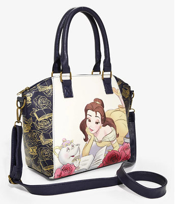 Beauty and the beast crossbody bag top