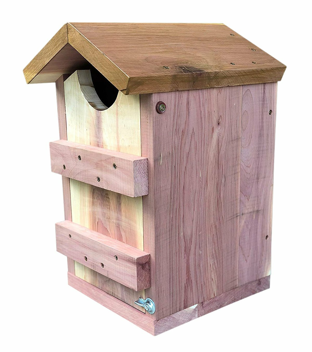 NEW Cedar Owl Box with 3 small bags of shavings inside