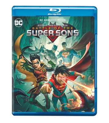 Batman and Superman Battle of the Super Sons Blu-ray Jack Dylan Grazer NEW