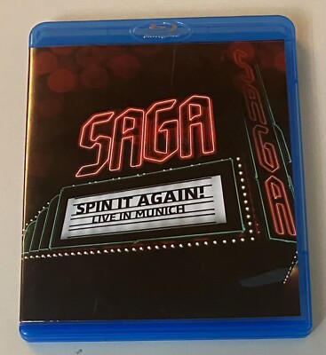 SAGA Spin It Again - Live In Munich DVD - Blu-ray