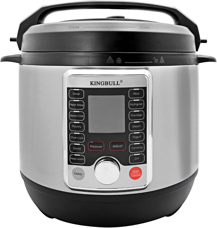 12-In-1 Electric Pressure Cooker, Slow Cooker, Rice Cooker, Steamer, Sauté, Yogu