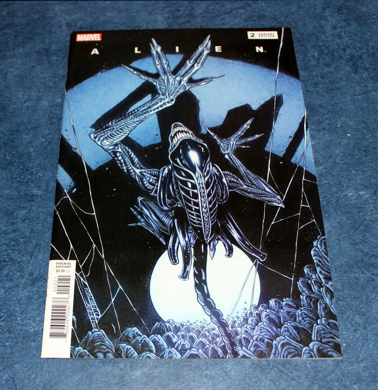 ALIEN #2 1:25 PACHECO ratio variant 1st print MARVEL COMIC