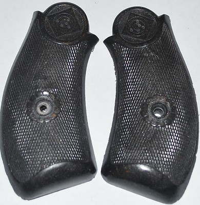 H&R Topbreak premier, Model 2, 1904,1905 small frame grips black plastic+screw