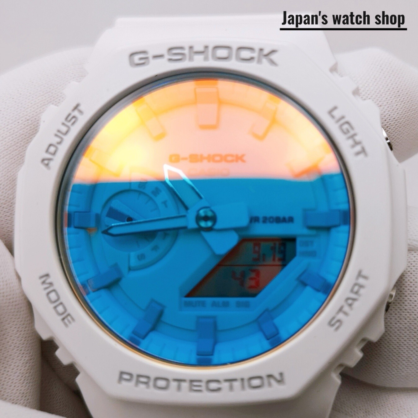 時計 G-SHOCK GA-2100TL-7AJF BEACH TIME LAPSE CASIO G-SHOCK GA-2100TL-7AJF Blue Orenge BEACH TIME LAPSE