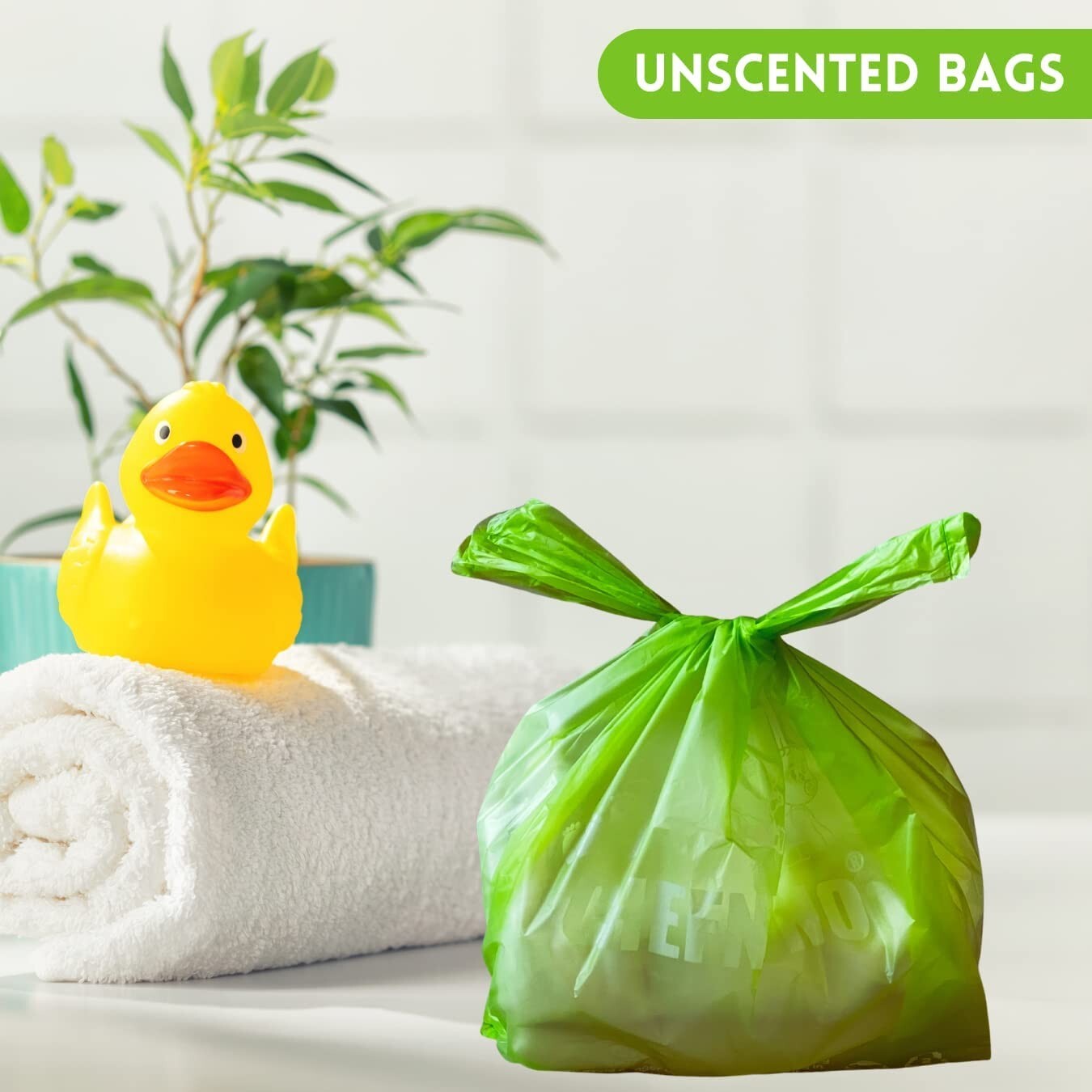 Disposal Sacks W/ Handles (100-500 Ct.) Earth Friendly Unsce