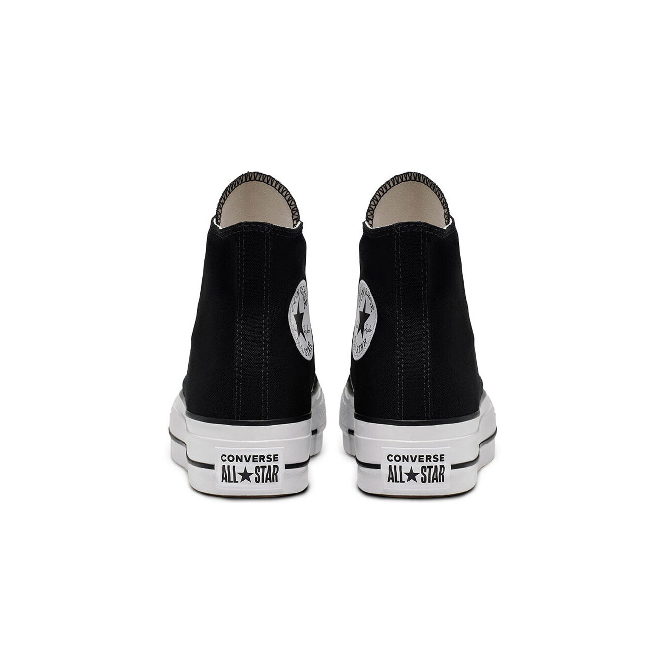 Converse Chuck Taylor All Star Lift Hi Black White Platform