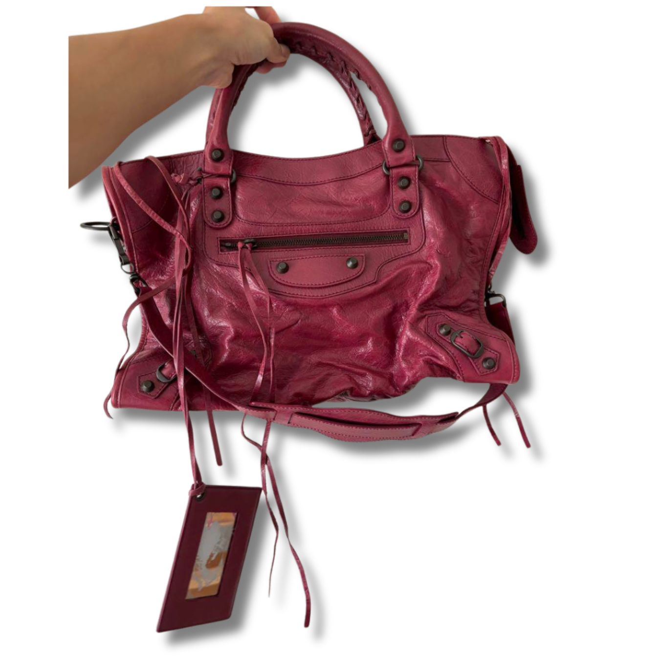 Balenciaga City 2Way Handbag Shoulder Tote Editors Bag