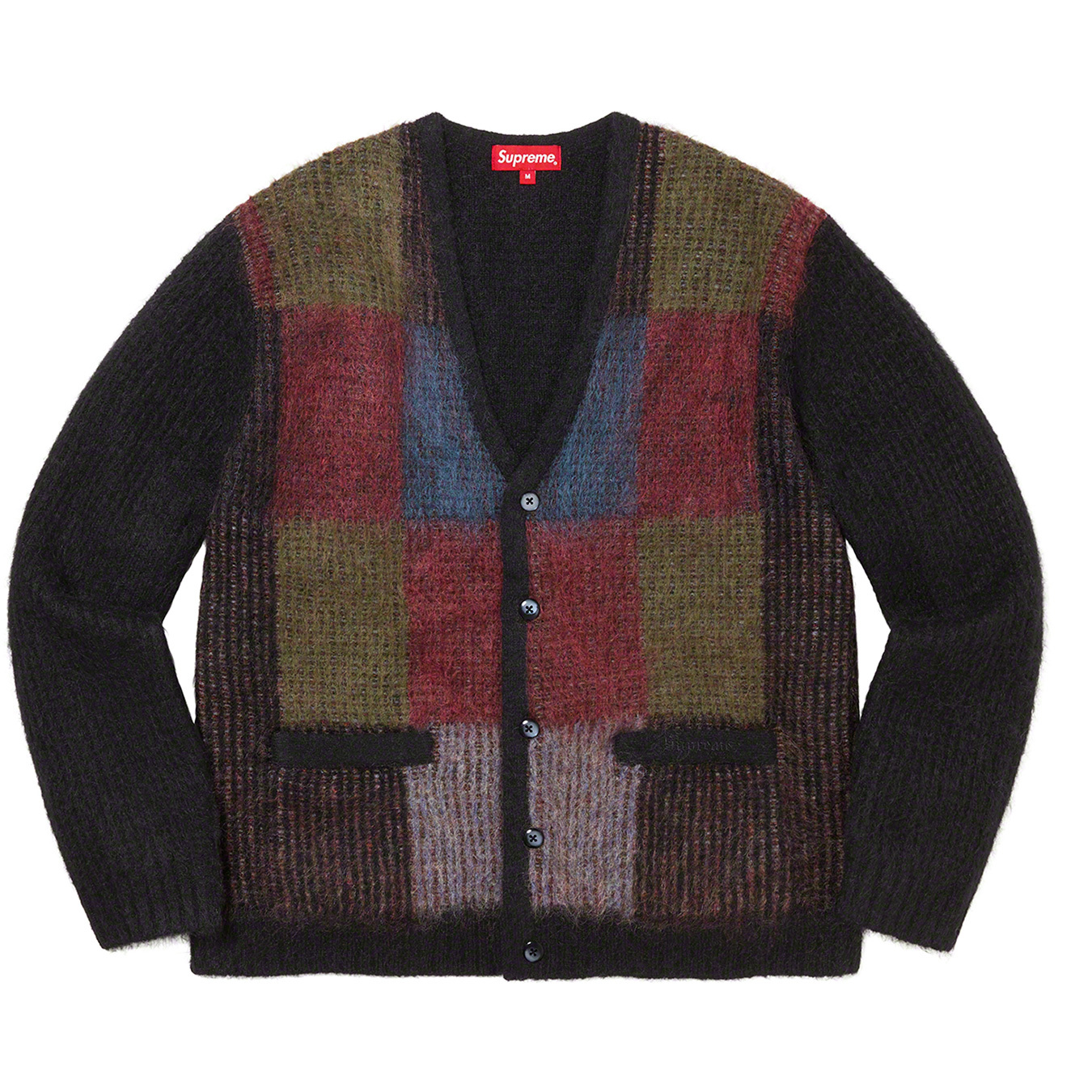 【 XL 】Supreme Brushed Grid Cardigan $_57.PNG?set_id=880000500F