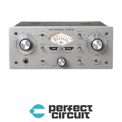Universal Audio 710 Twin-Finity Tube/Solid-State PREAMP NEW