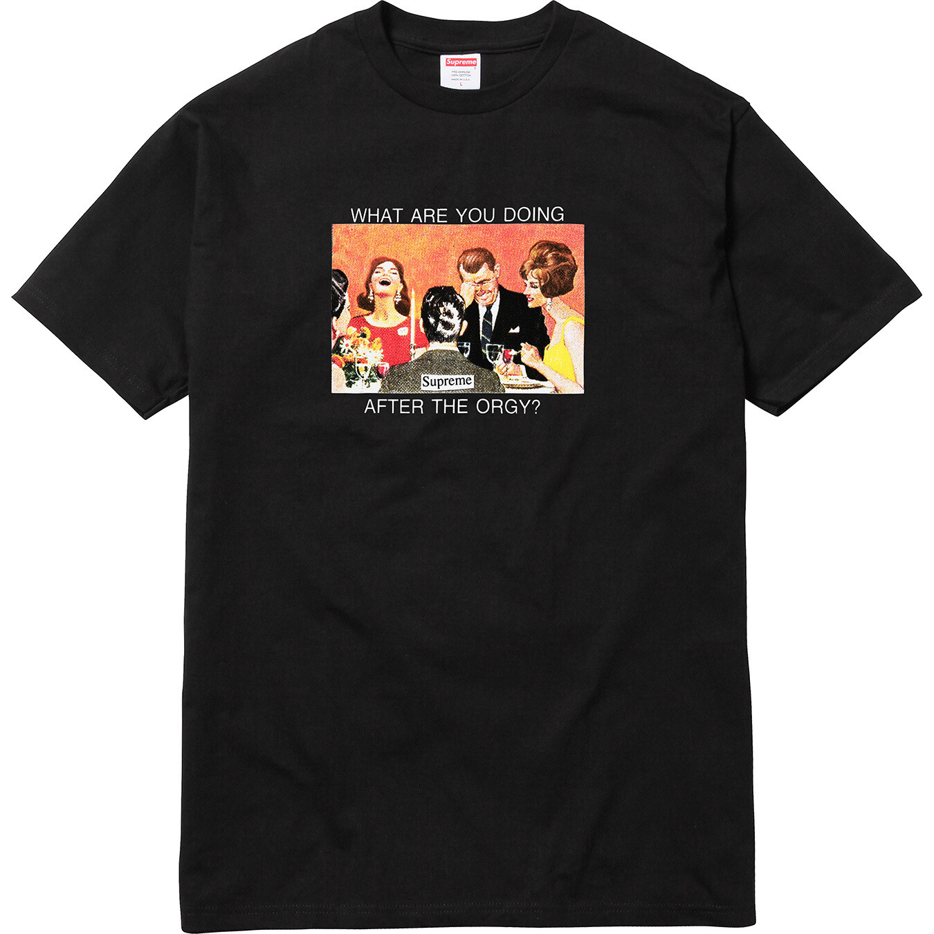★24SS WEEK11★Supreme 30th Anniversary First Tee Supreme First Tee (SS24) - $44