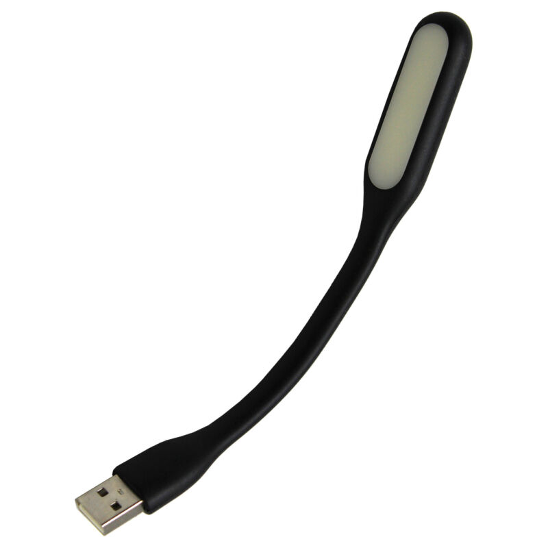 NEW Bright LED USB Mini Light Flexible Computer Lamp Laptop PC Desk Reading 100%