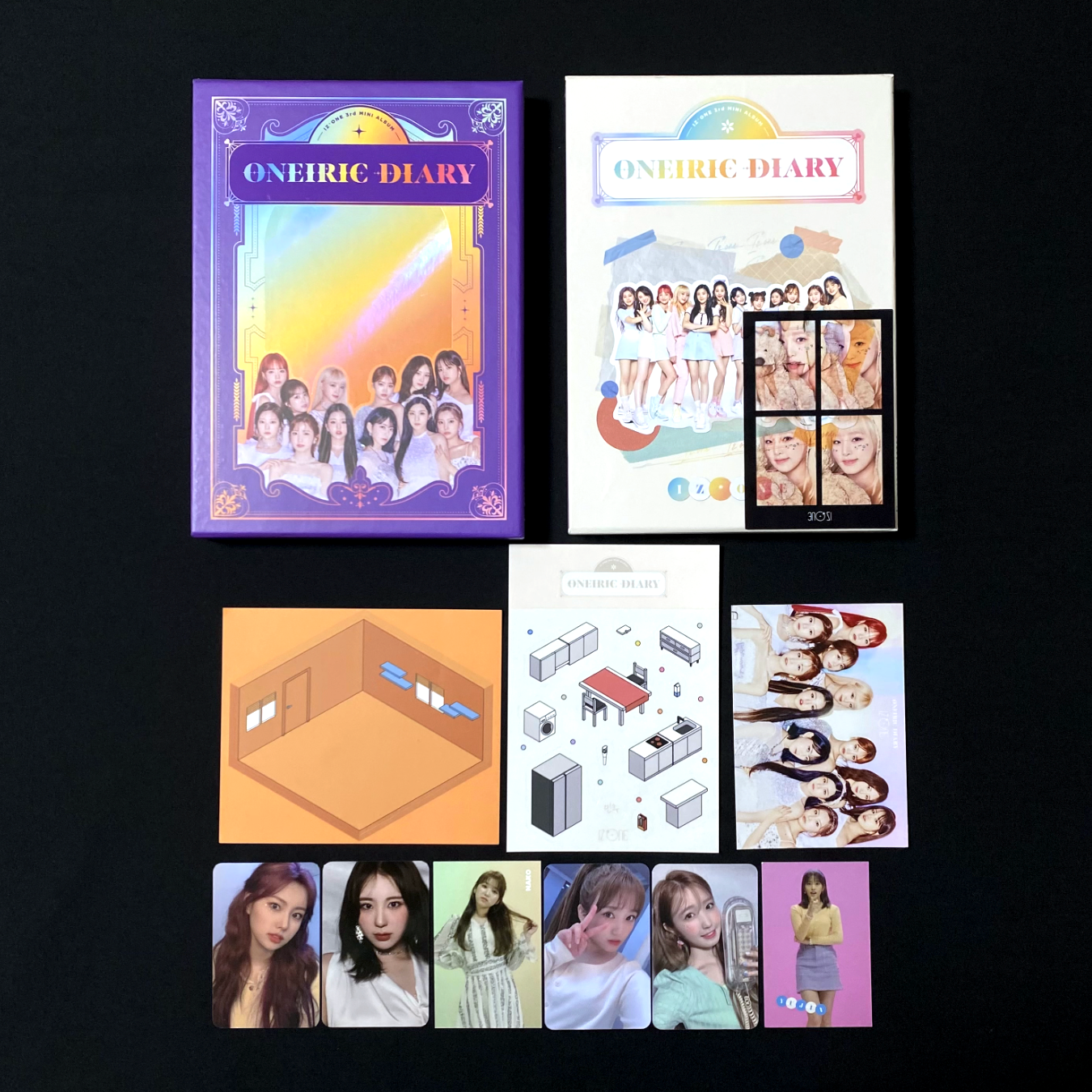 注文割引 oneiric album mini 3rd iz*one diary cards photo + set ver. 2 K-POP・アジア