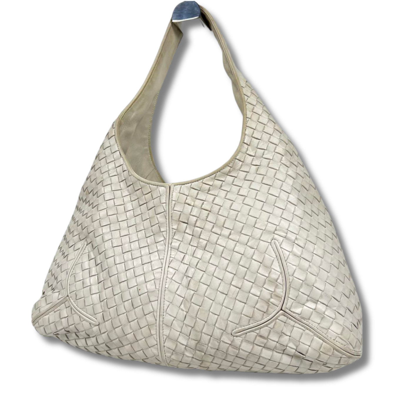 バッグ BottegaVeneta intrecciato hobo shoulder Bottega Veneta Intrecciato Hobo Shoulder Hand Bag Leather White 21