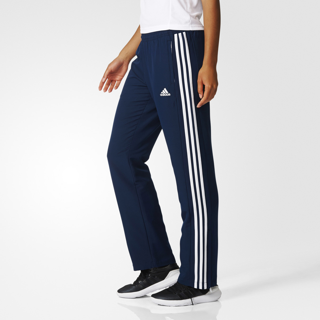 womens navy adidas tracksuit