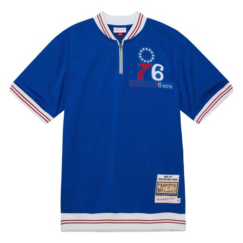 Мужская ФУТБОЛКА Mitchell & Ness NBA SHOOTING SHIRT 76ERS 1966