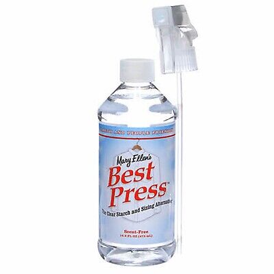 Mary Ellen Products Best Press Spray Starch Scent Free 16oz Quilting (Best Press Spray Starch)