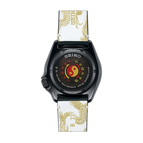 Pre-owned Seiko 5 Sports X Bruce Lee Limited Automatic Watch Srpk39 / Sbsa239 Usus