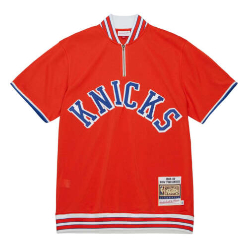 Мужская ФУТБОЛКА Mitchell & Ness NBA SHOOTING SHIRT НИКС 1968