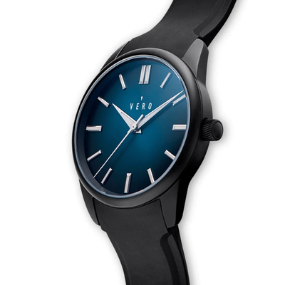 Pre-owned Vero Sw-q Blue Pool Deep Fade Watch - Brand