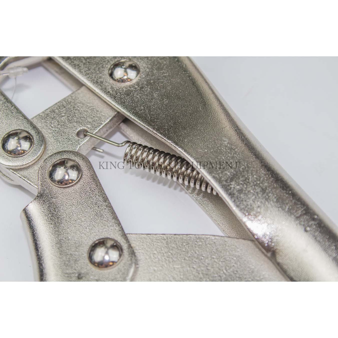 KING 5'' - 10" - 12" Curved Jaw Locking Pliers - Steel Clamp, NEW
