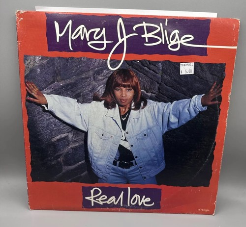 MARY.J.BLIGE レコード　US original 美品 MARY J BLIGE - Real Love ~ 12