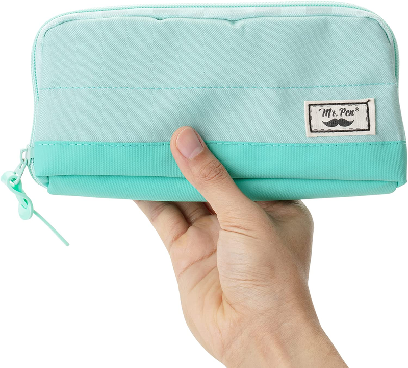 - Pencil Case, Mint Green, Pencil Pouch, Pencil Bag, Pen Case, Pen Pouch, Pen Ba