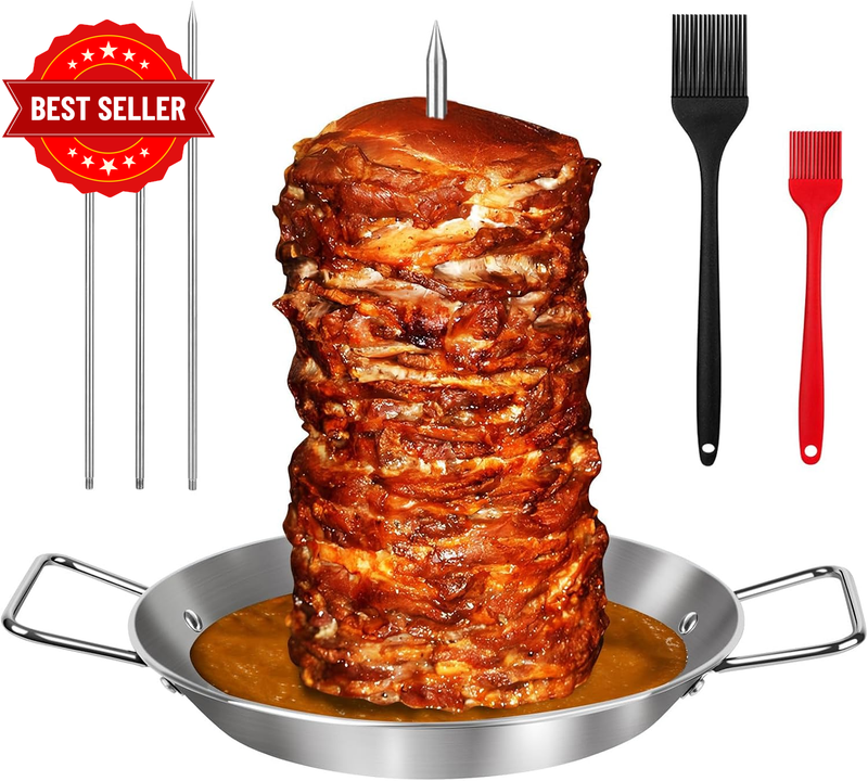 304 Stainless Steel Vertical Rotisserie Skewer