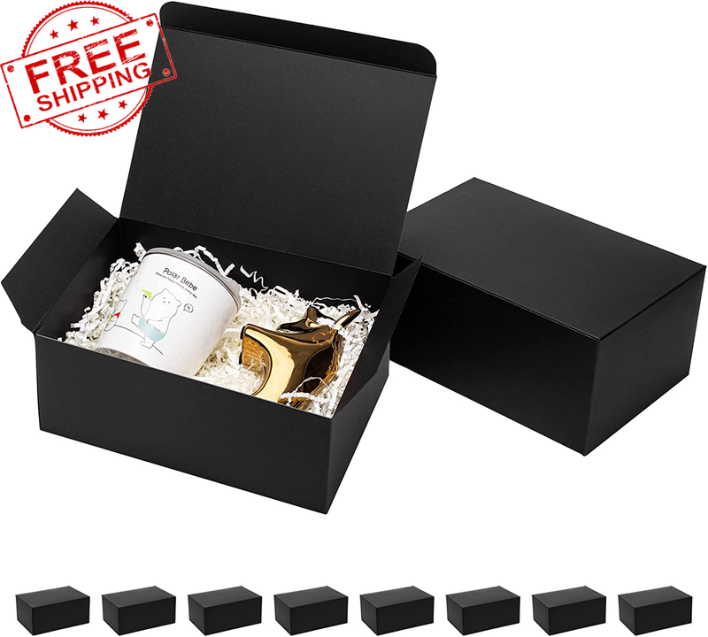 Es With Lids 9x6x4 Inches 10 Pack Groomsmen Proposal Boxes Cardboa