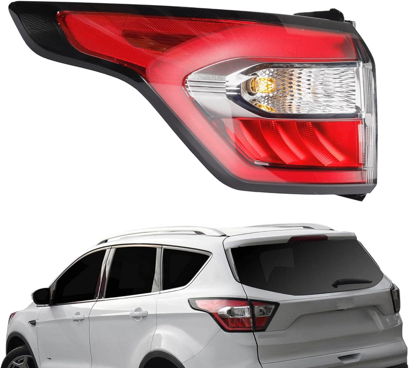 Left Driver Side Tail Light for Ford Escape Kuga 2017 2018 2019 Brake Rear Lamp
