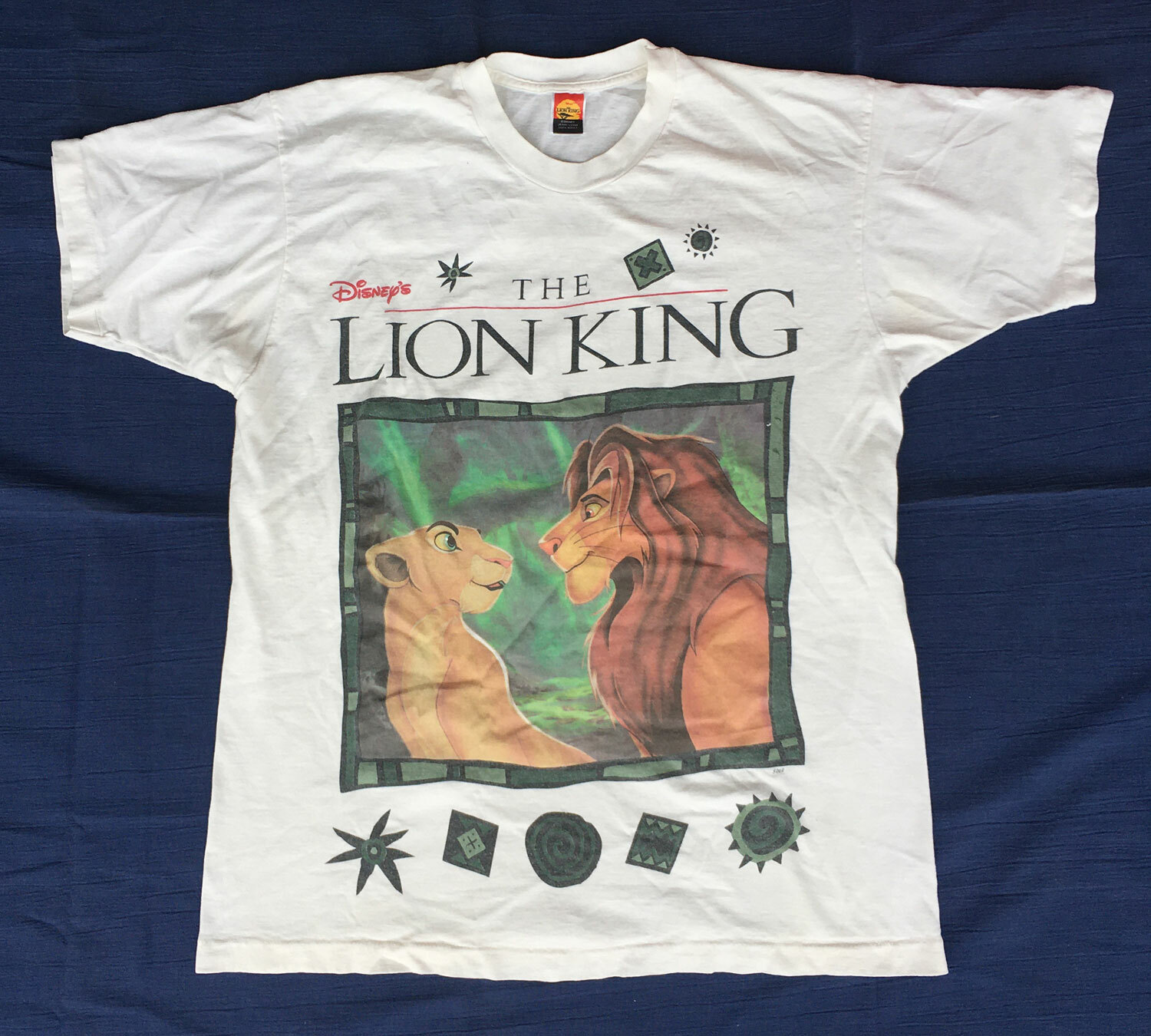 The Lion King Promo T Shirt Vintage 90s Simba Nala Disney The Lion King Promo T Shirt Vintage 90s Simba Nala Disney