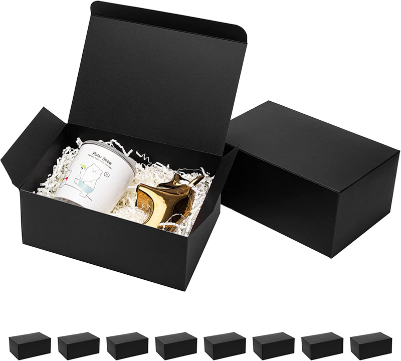 Es With Lids 9x6x4 Inches 10 Pack Groomsmen Proposal Boxes Cardboa