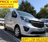 2019 Vauxhall Vivaro 1.6 CDTi 2700 Sportive  **ONLY 41,000 MILES** PANEL VAN Die