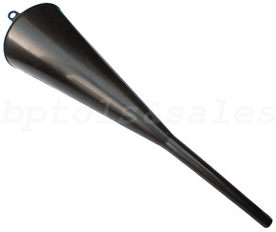 18'' Long Neck PVC Funnel Transmission Filler Funnel 5'' Dia. Mouth NEW