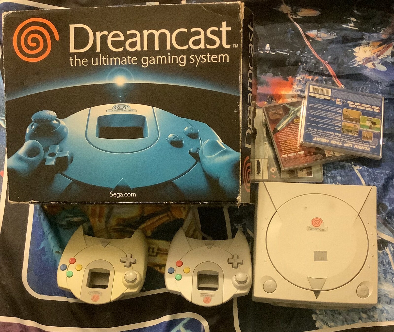 SEGA DREAMCAST GAME CONSOLE IN BOX Free shipping | eBay