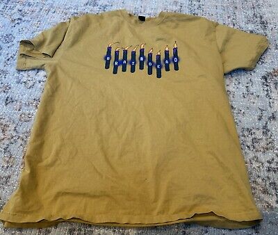 Brain Dead Birthday Candles T-Shirt Men's Size Large