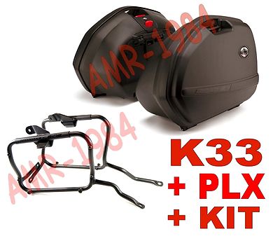 KIT VALIGIE GIVI  K33 N + TELAIO HONDA NC 750 X NC750X 2016  PLX1146 + K33N +KIT