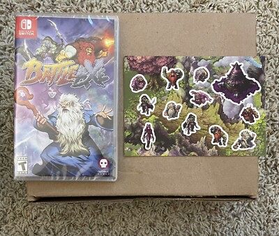 BATTLE AXE (Switch) Kickstarter Version W/Stickers NEW SEALED