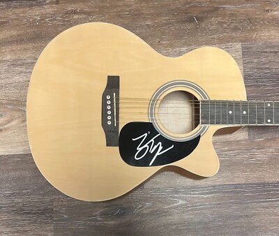* ZACH TOP * signed acoustic guitar * SOUNDS LIKE THE RADIO * 2