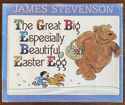 The Great Big Especially Beautiful Easter Egg By James Stevenson, 1st Edition