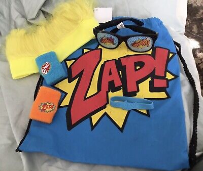 SuperHero Costume Toddler “ZAP!/BAM!/KA-POW”  **L@@K**