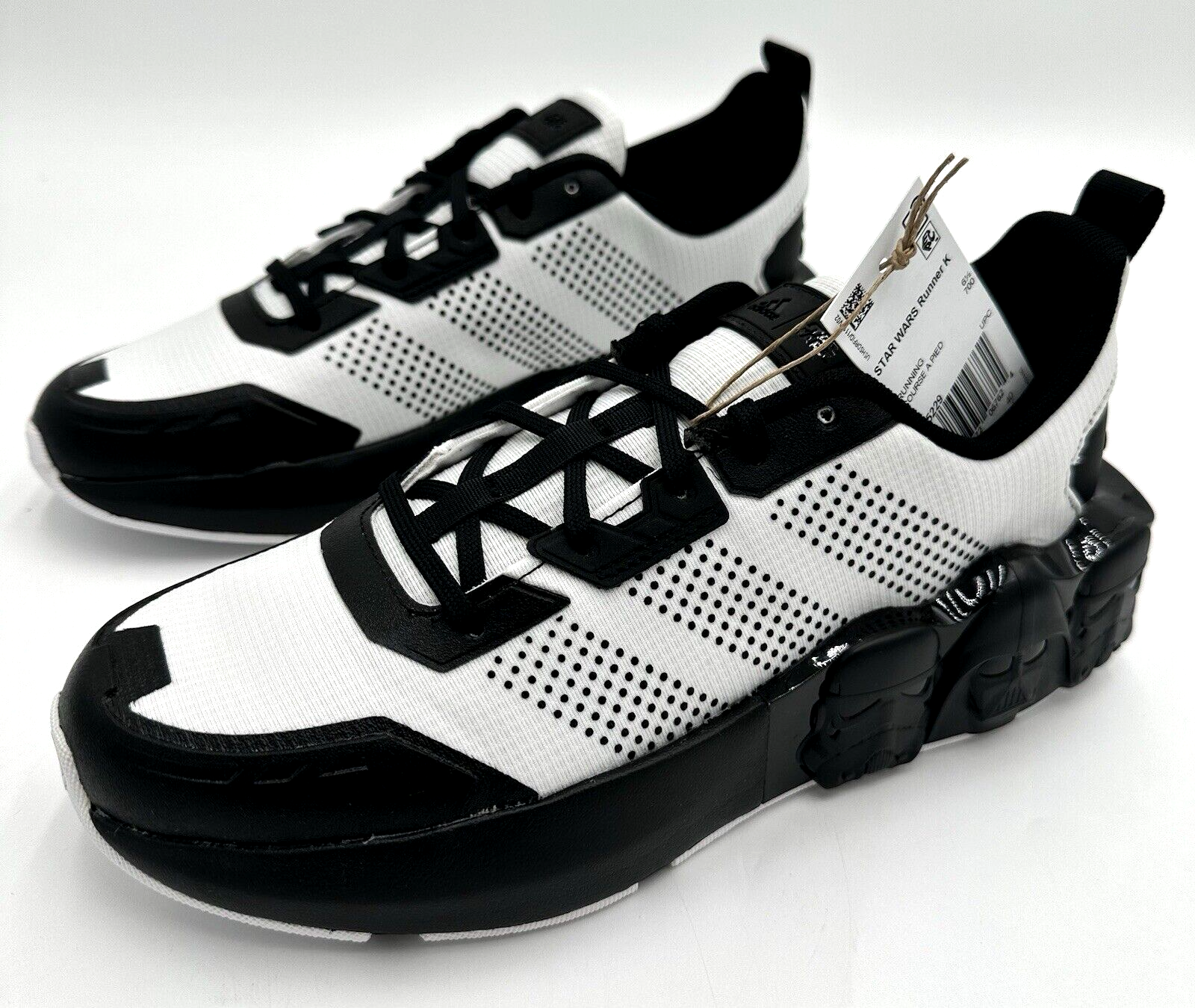 ID5229] adidas Star Wars Tech Runner K (Darth Vader) Size 7