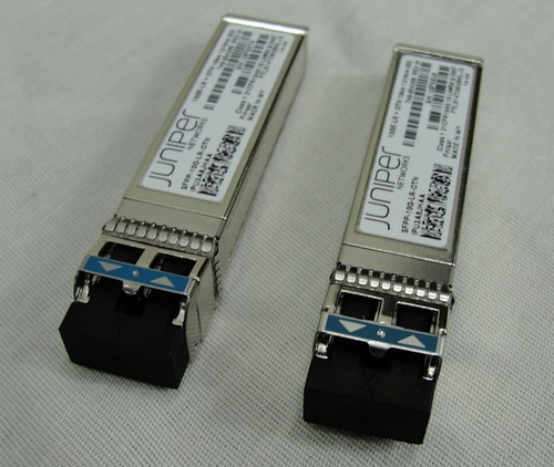 LOT 2 JUNIPER NETWORKS SFPP-10G-LR-OTN 10km 1310nm NETWORK TRANSCEIVER MODULES