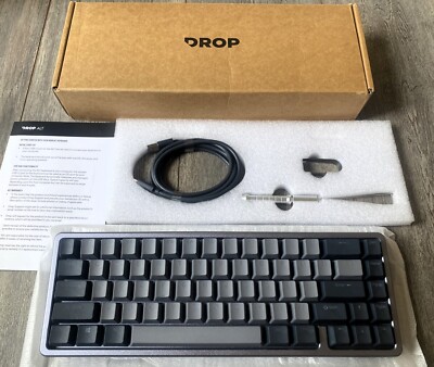 Drop ALT HP High Profile 65% TKL Gaming Mechanical Keyboard - Kailh Halo Clear